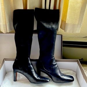 Cole Haan Stretch Leather Dress Boot